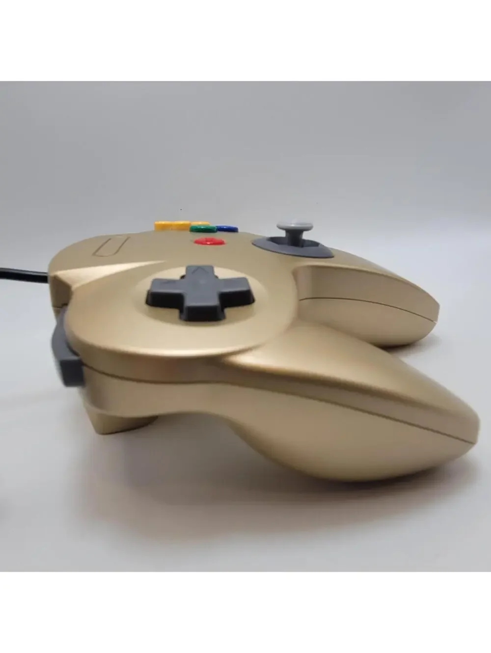 Nintendo 64 Wired Controller for N64 - TeknoGame® - Gold - NEW IN BOX!
